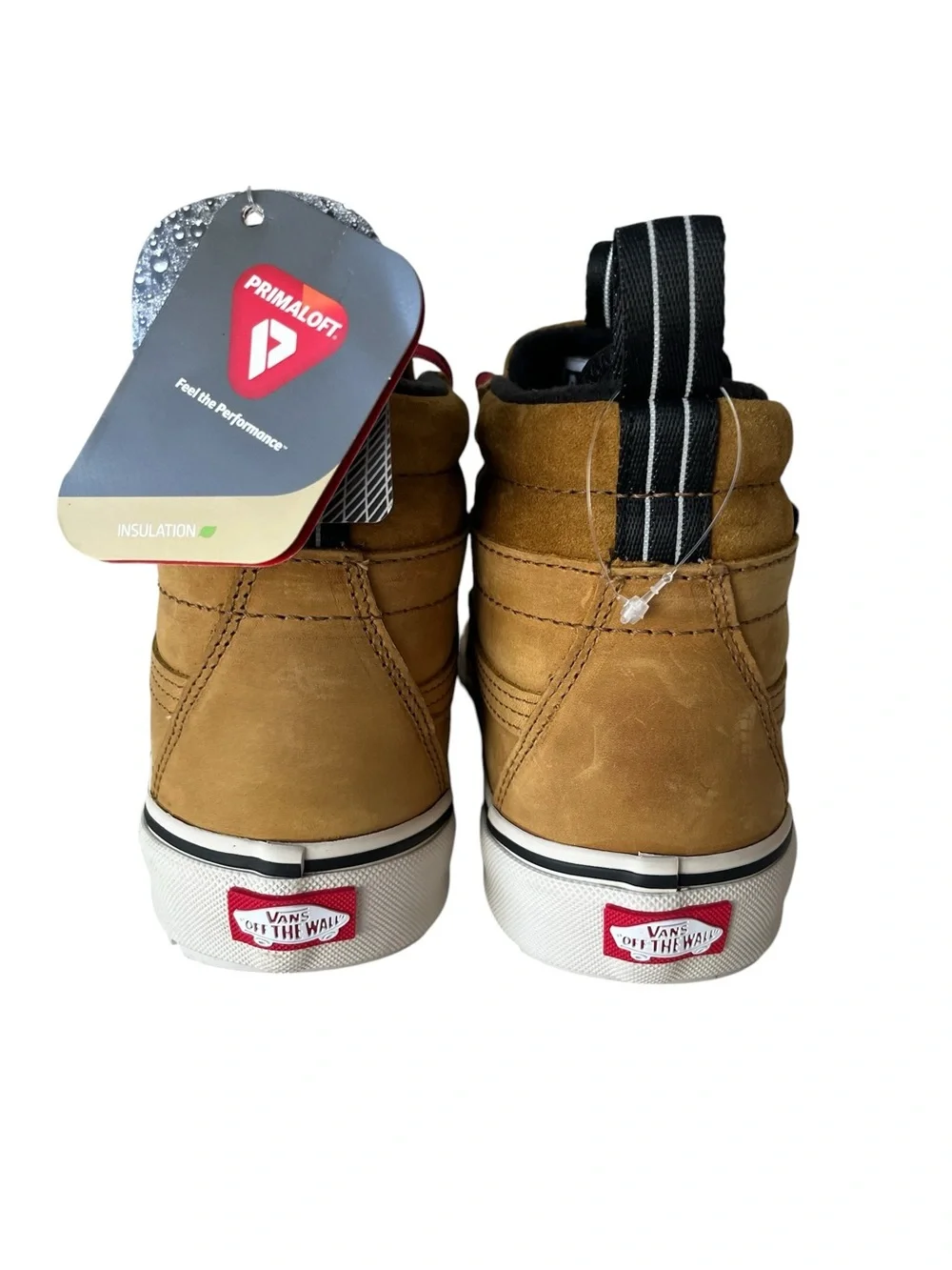 Vans MTE waterproof leather sneakers camel insulated for cold NEW 9.5